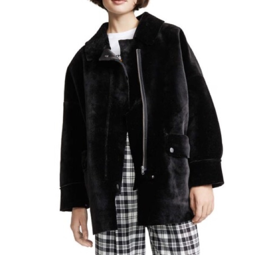 EUC Free People Faux Fur Coat